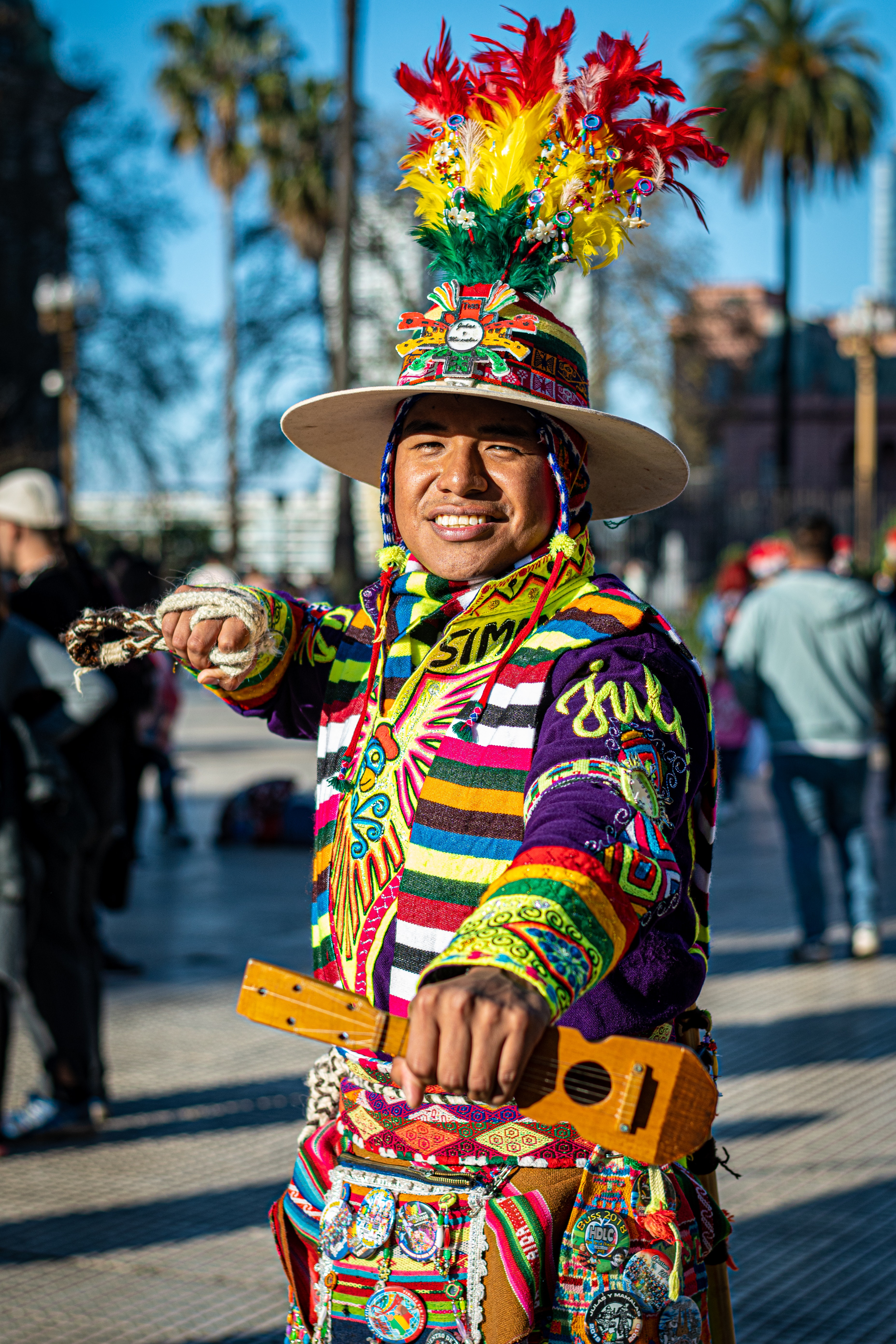 Bolivian traditional dress